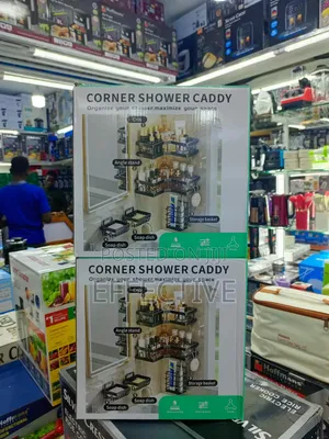 5 in 1 Bathroom/Kitchen Corner Rack Organiser