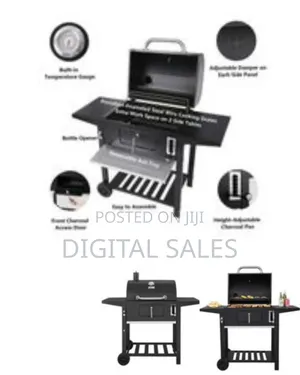 Charcoal Grill, BBQ Smoker Picnic Camping Patio Backyard