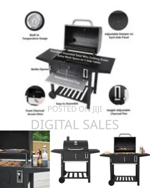 Charcoal Grill, BBQ Smoker Picnic Camping Patio Backyard