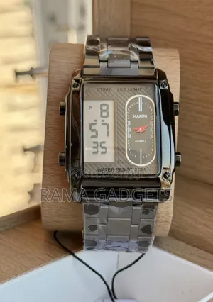 Digital Rectangle Watch for Men Women Quartz Wristwatch