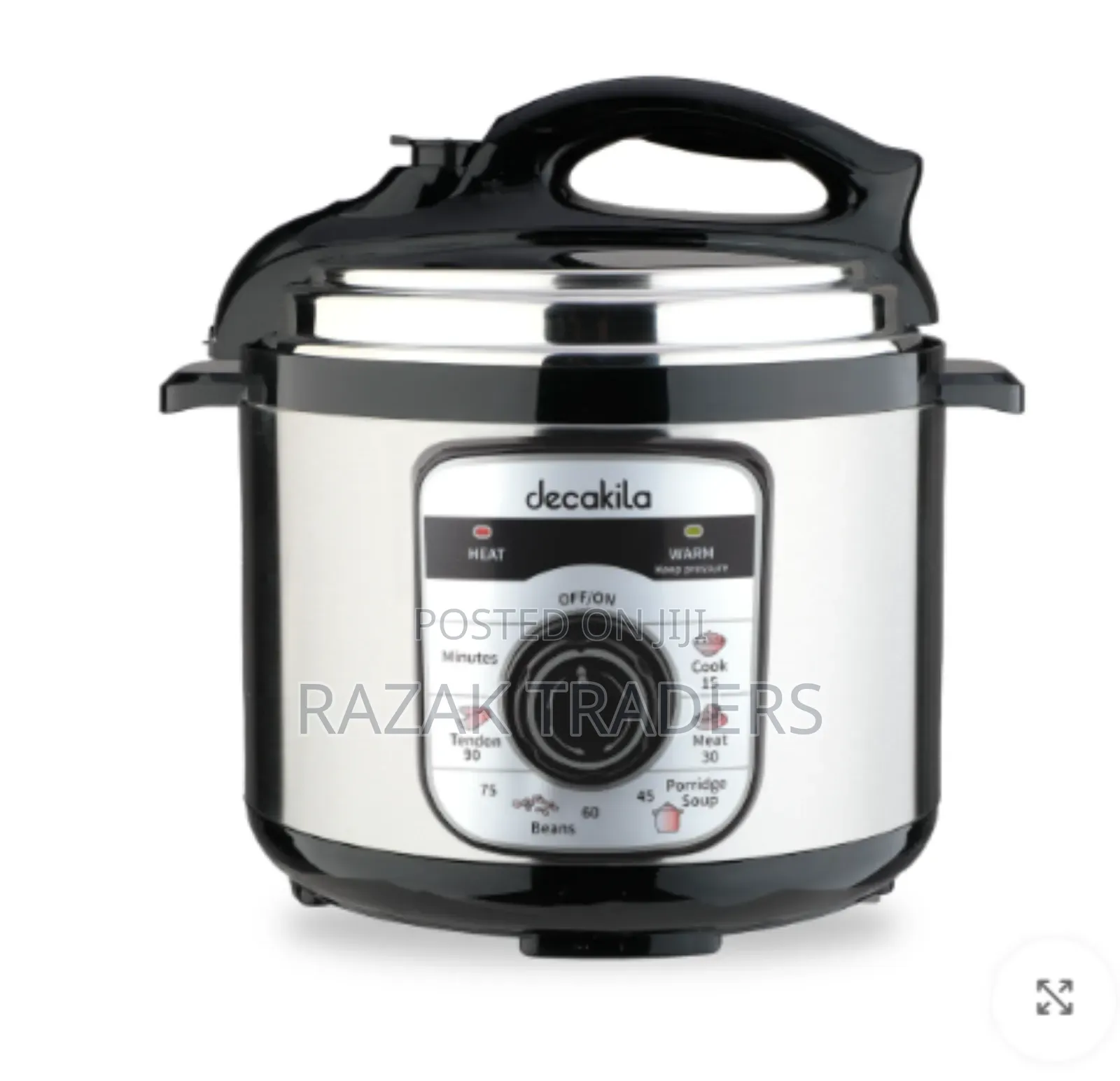 Decakila 5l 900w Electric Pressure Cooker 5l
