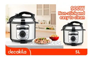 Decakila 5l 900w Electric Pressure Cooker 5l