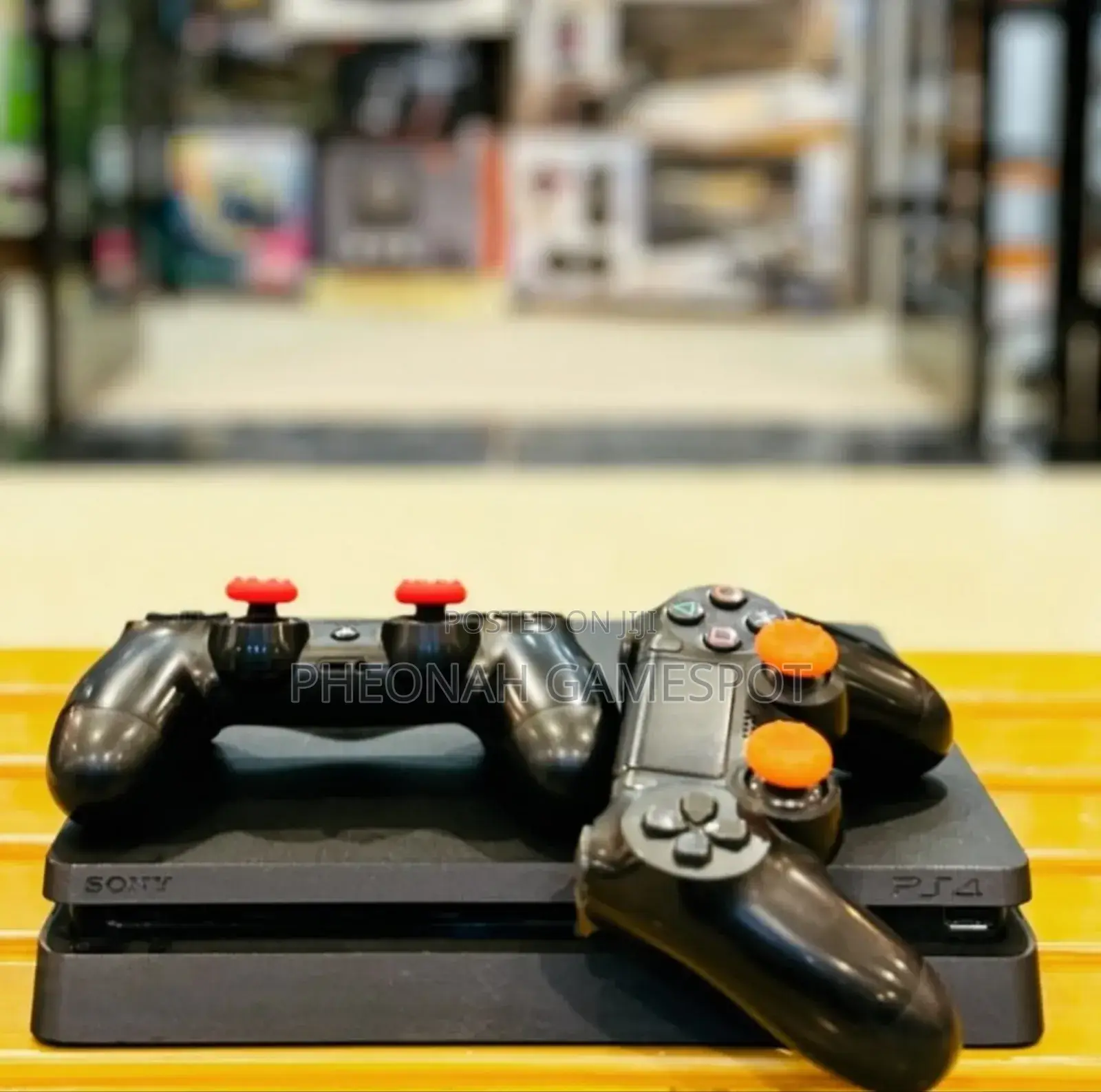 Playstation 4 Slim Gaming Console. 15 Games and 2 Pads. At a Low Price