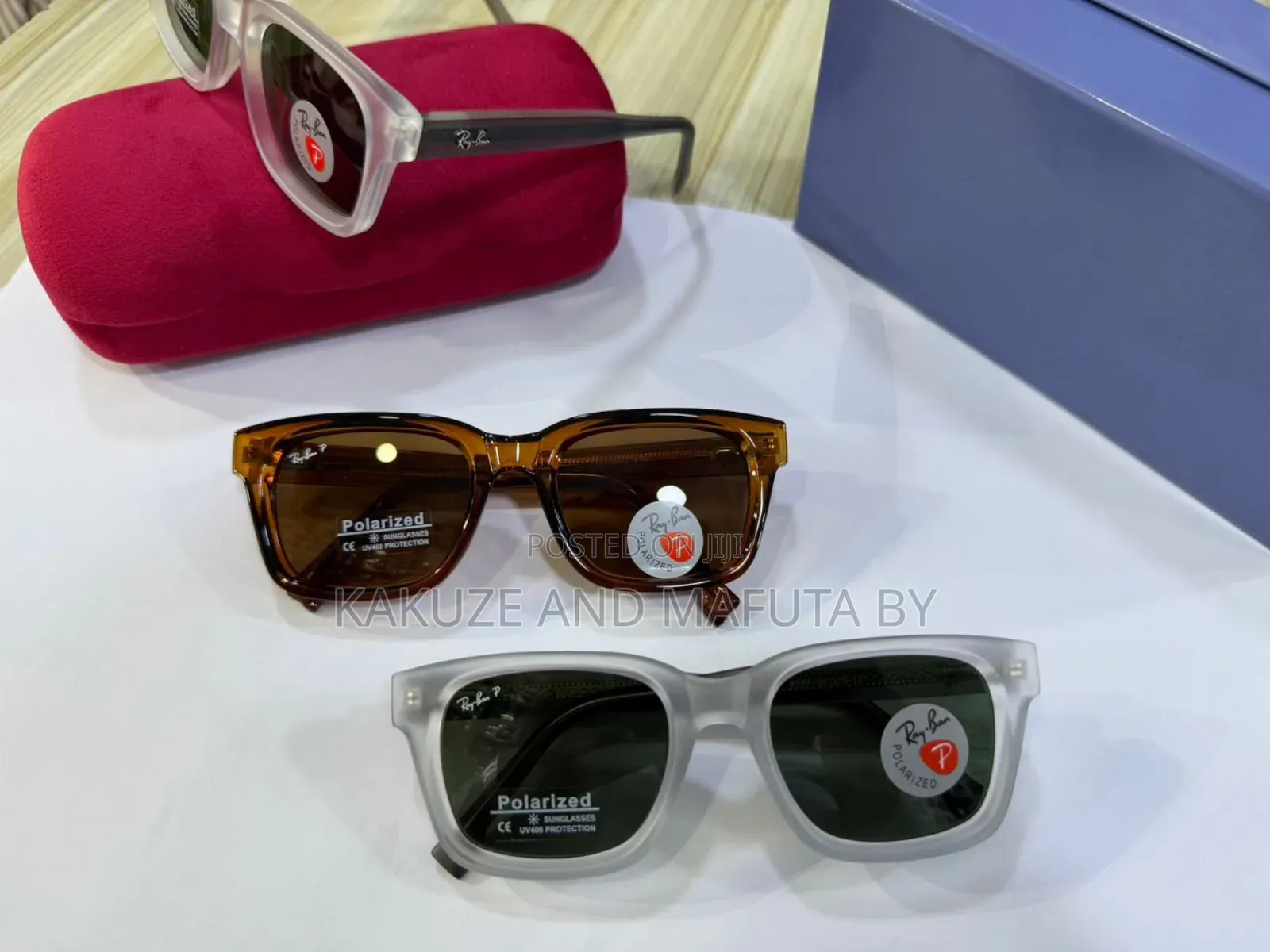 Ray Ban Premium Polarized Sunglasses (1pc)