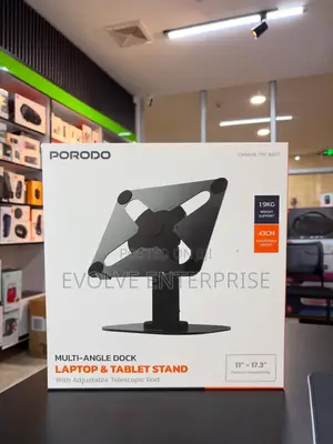 Porodo Multi-Angle Dock Laptop Tablet Stand