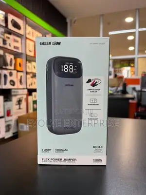 Green Lion Flex Power Jumper and Power Bank 10000mah