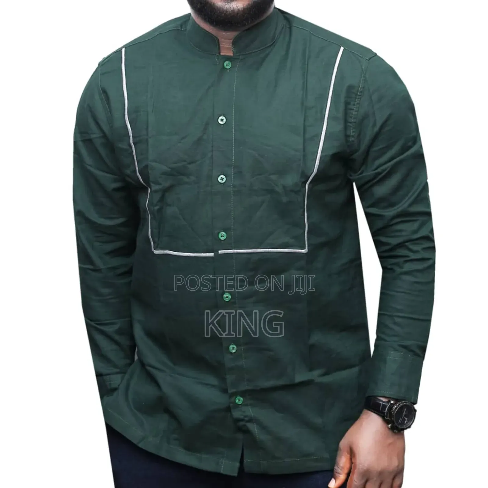 Snappy Linen Kitengi Shirts