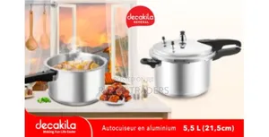 Decakila Kmer018m Aluminum Pressure Cooker 5.5l