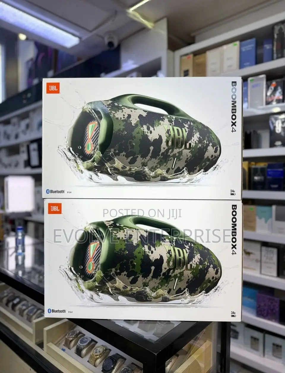 JBL Boombox 4 Bluetooth Speaker Camo