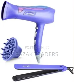 Decakila Hair Styler Set Kehs041z | 2200w, 200 Degrees, Hair Dryer