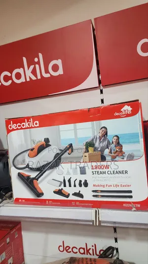 Decakila 1800w Steam Cleaner (Keen017w) – Powerful,