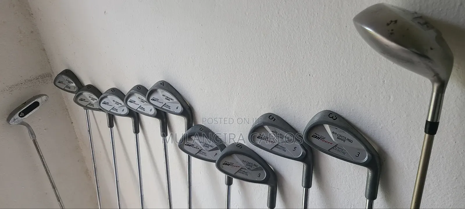 Golf Club Set - Air Power Peter Allis