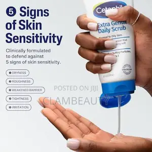 Cetaphil Extra Gentle Daily Scrub.