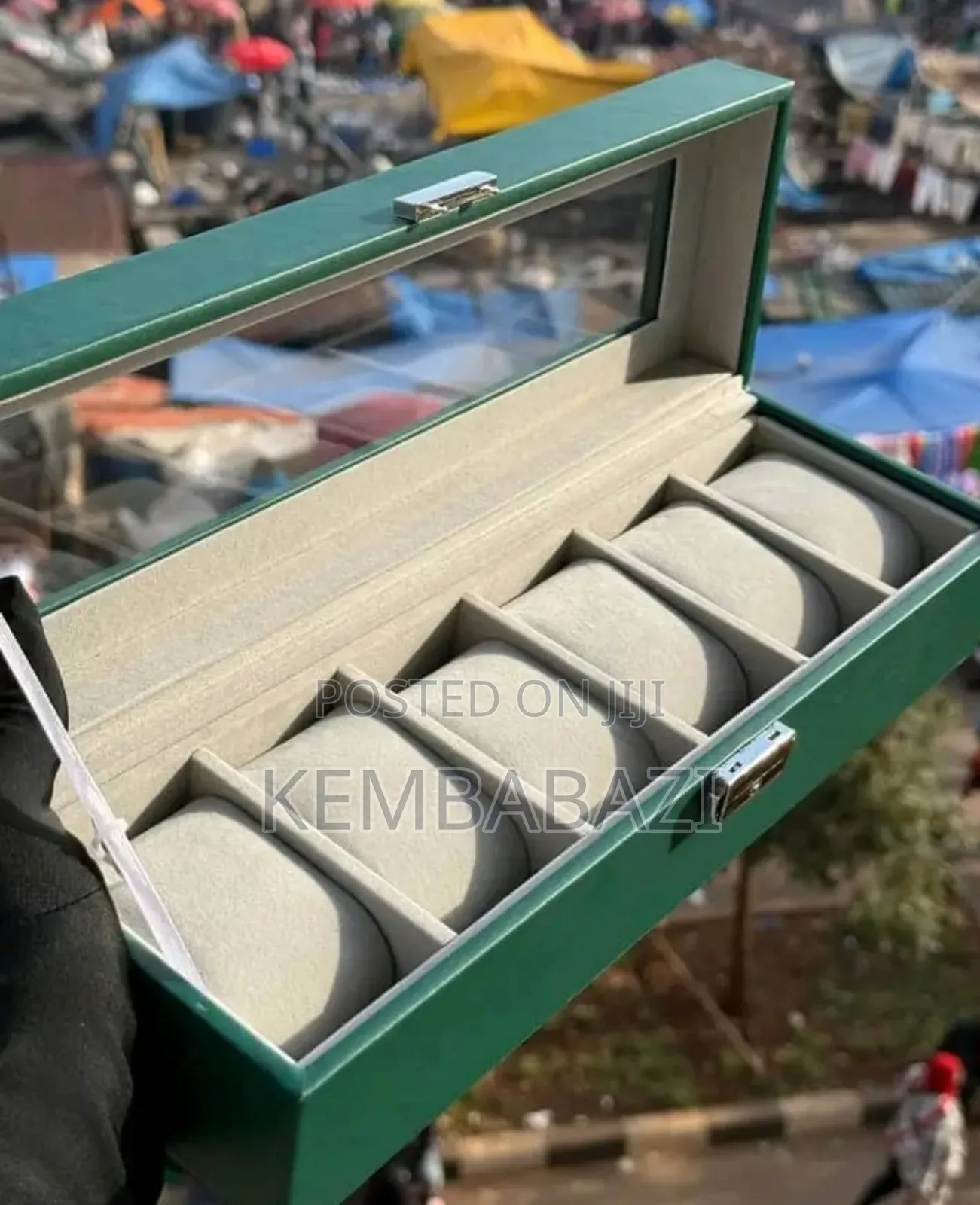 6-Slot Watch Box