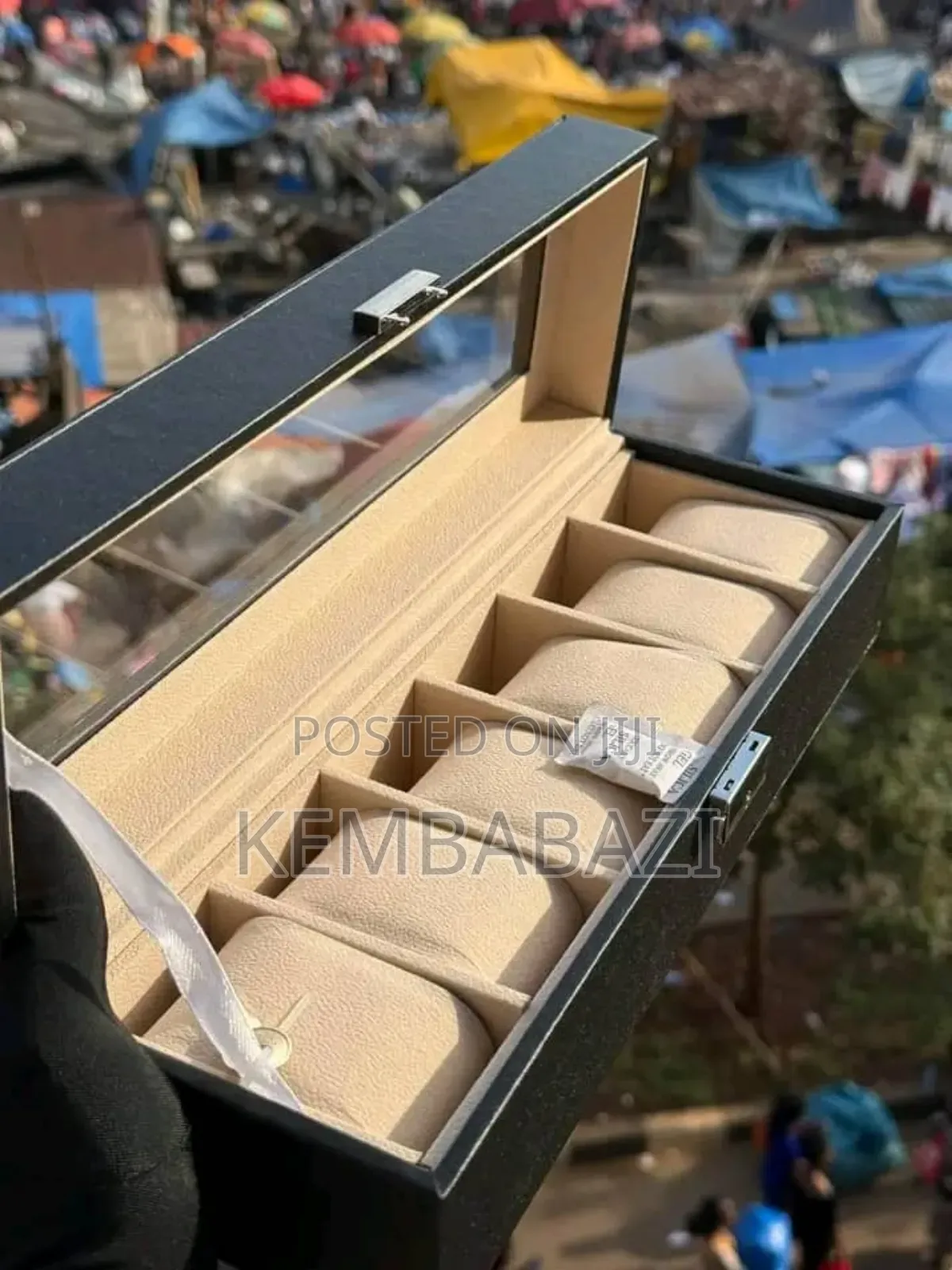 6-Slot Watch Box