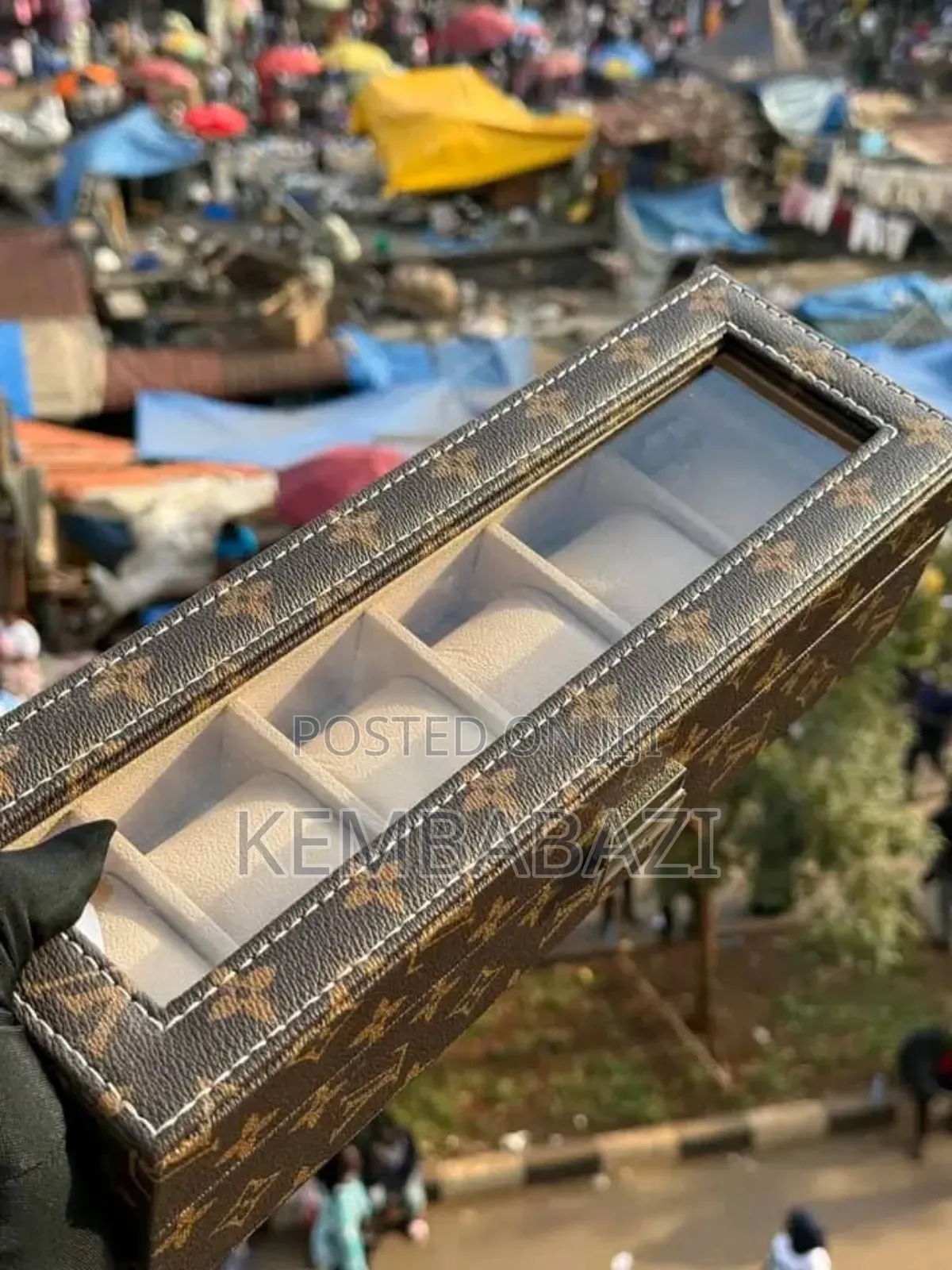 6-Slot Watch Box