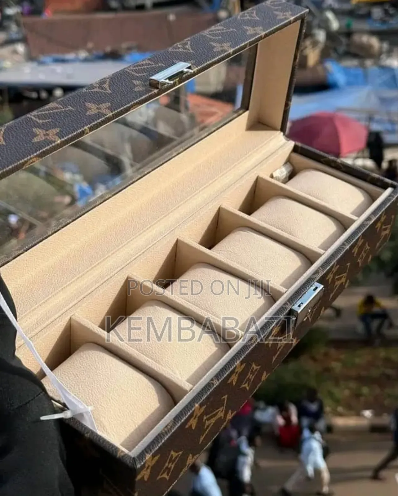 6-Slot Watch Box