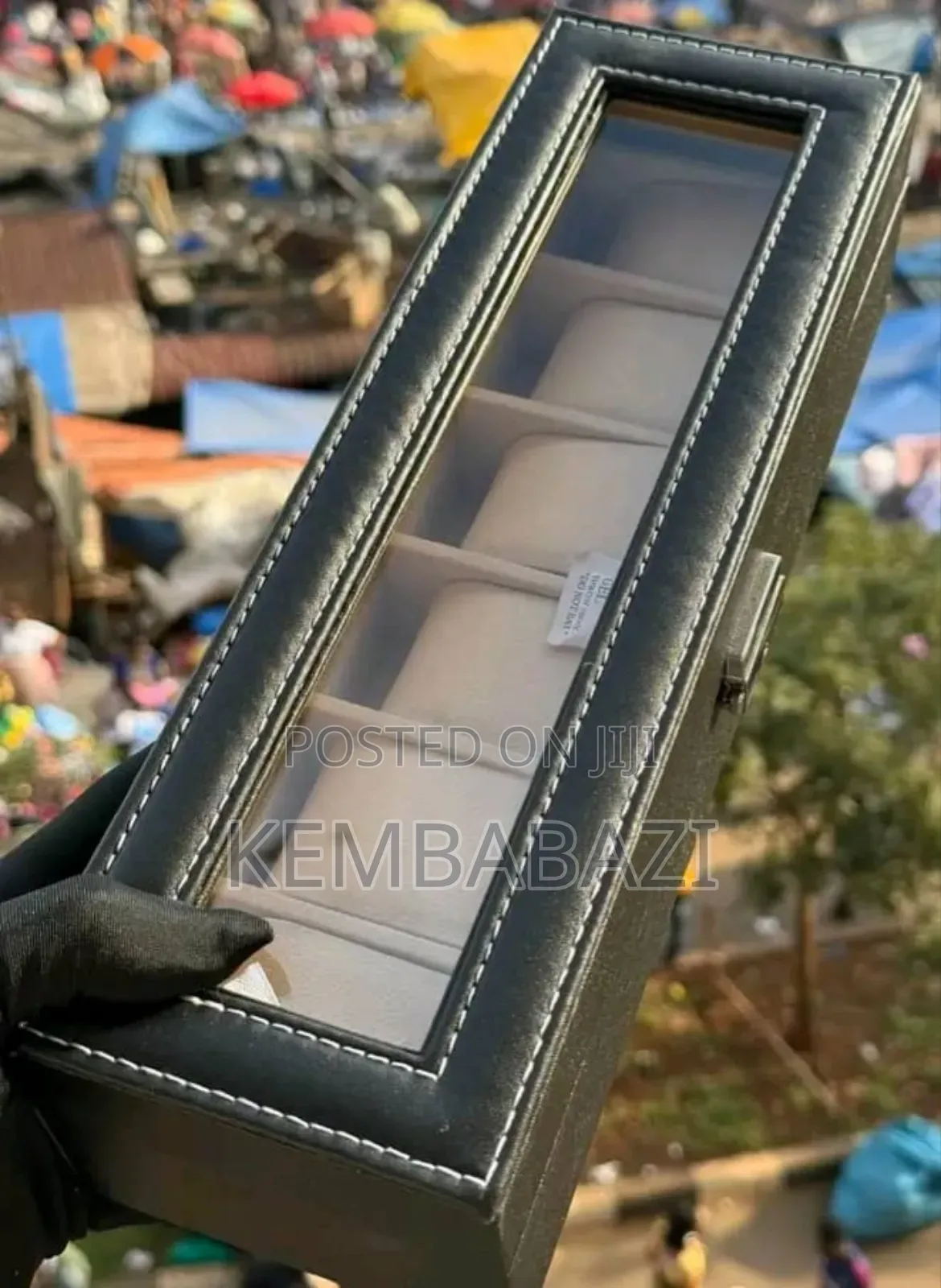 6-Slot Watch Box