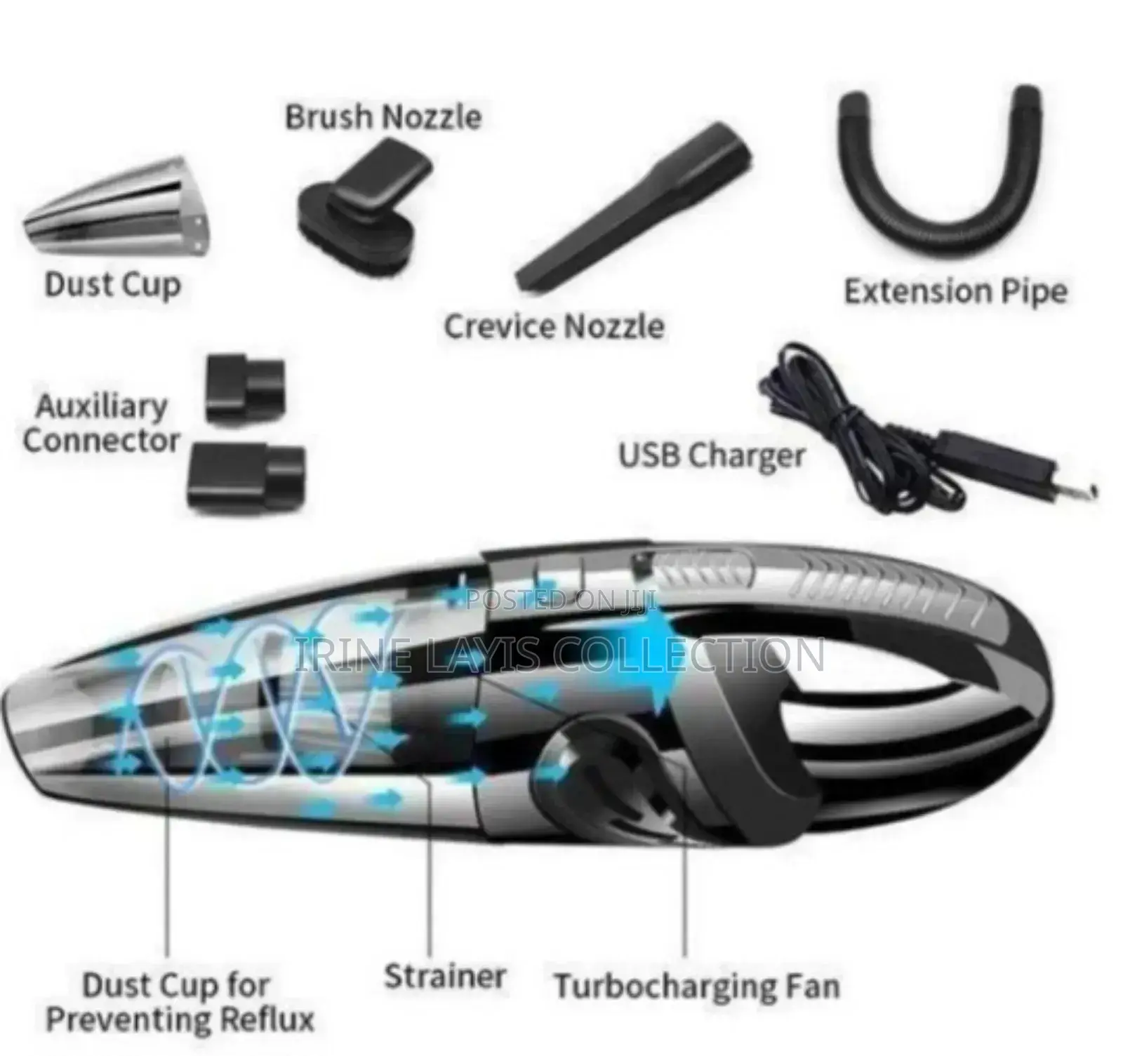 Hand Held Rechargeable Vacuum Cleaner