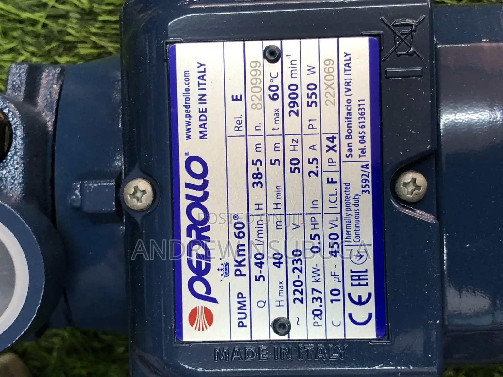 Surface Water Pump