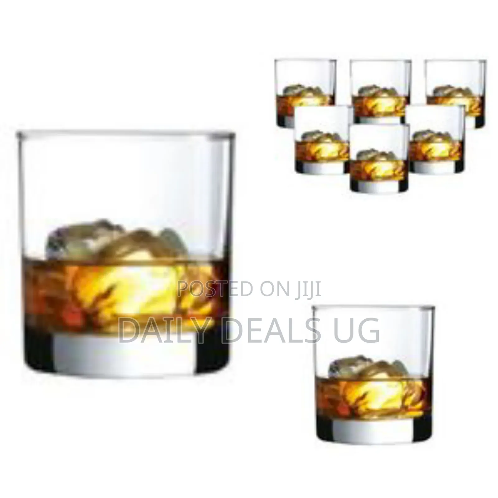 Luminarc 6 Pieces of Cocktails, Brandy, Whisky Glasses,Colorless
