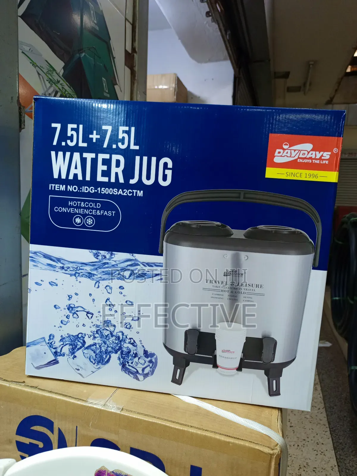 7.5l+7.5l Water Jug