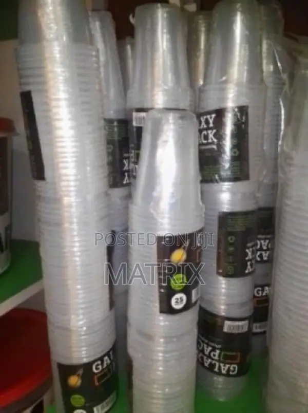 Disposal Plastic Glasses 300ml 25pc