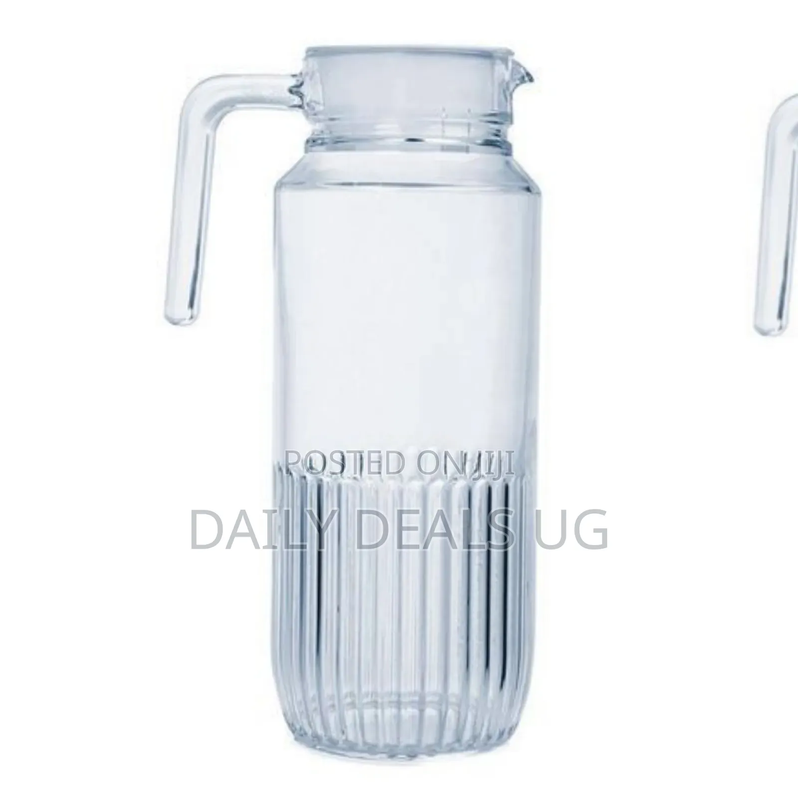 Luminarc 1.3litre Gridz Glass Juice/Water Jug-Colorless