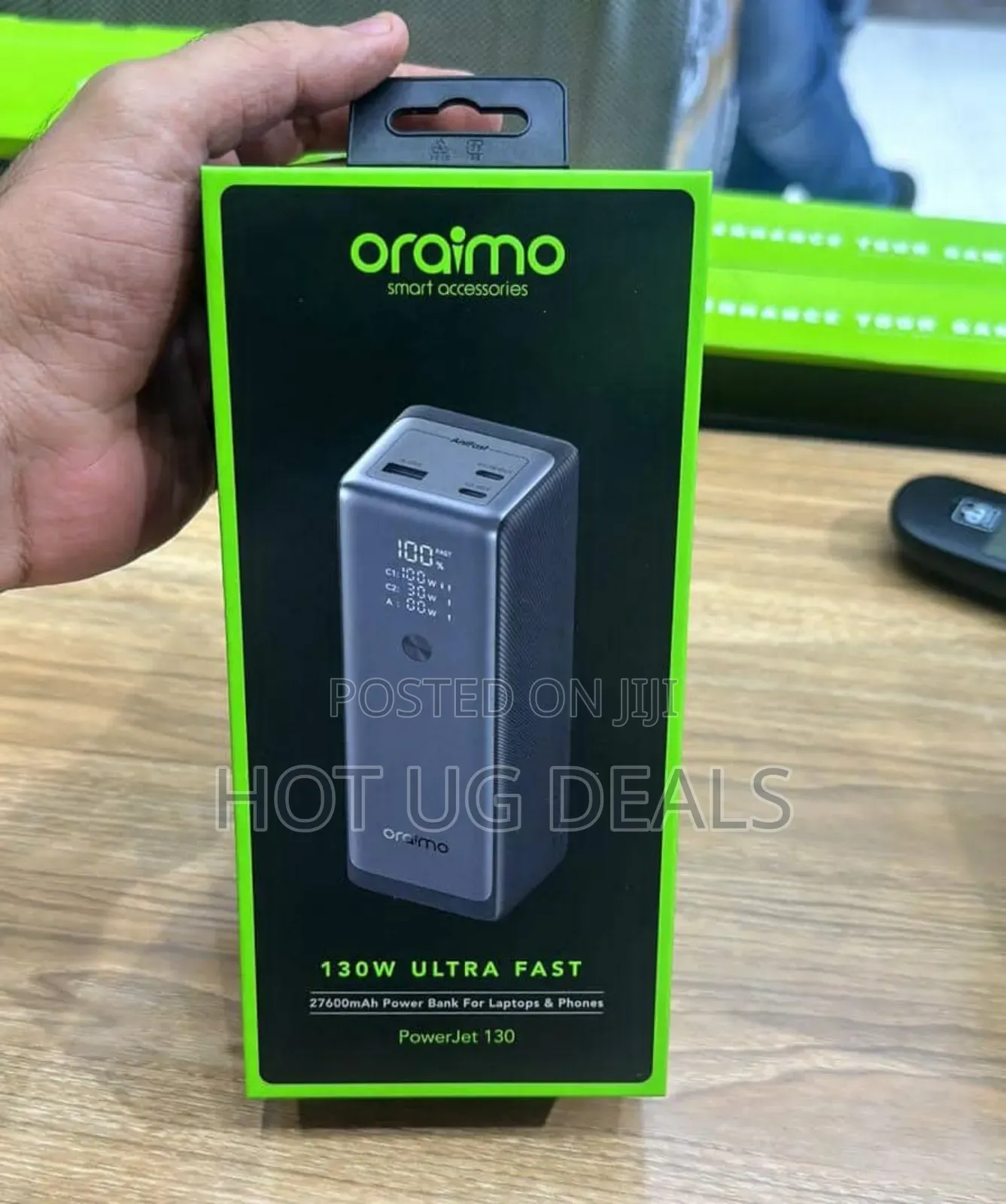 Oraimo Powerjet 130 27600mah 130w Power Bank