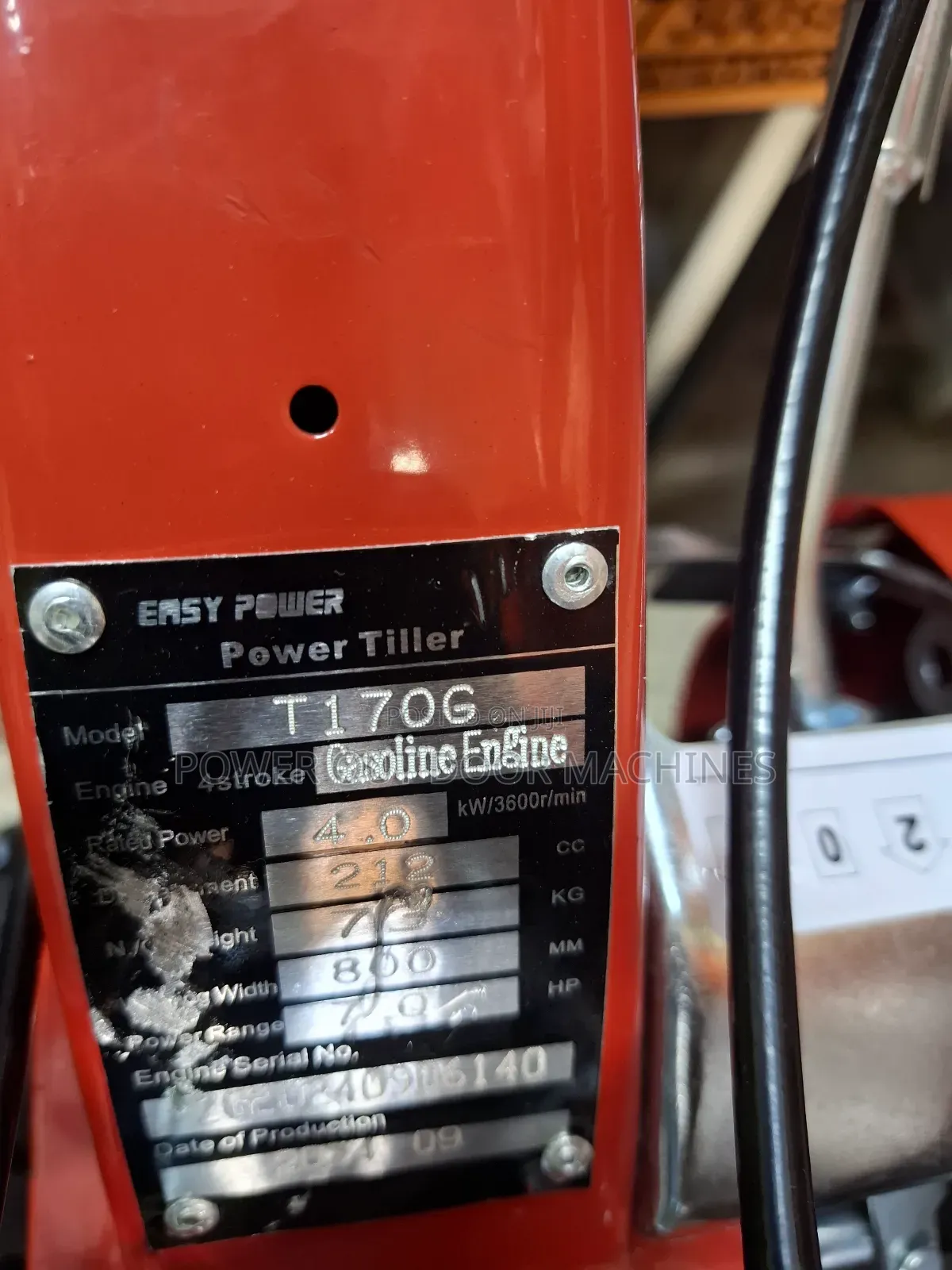 Easy Power Italy Gasoline Tiller / Cultivator
