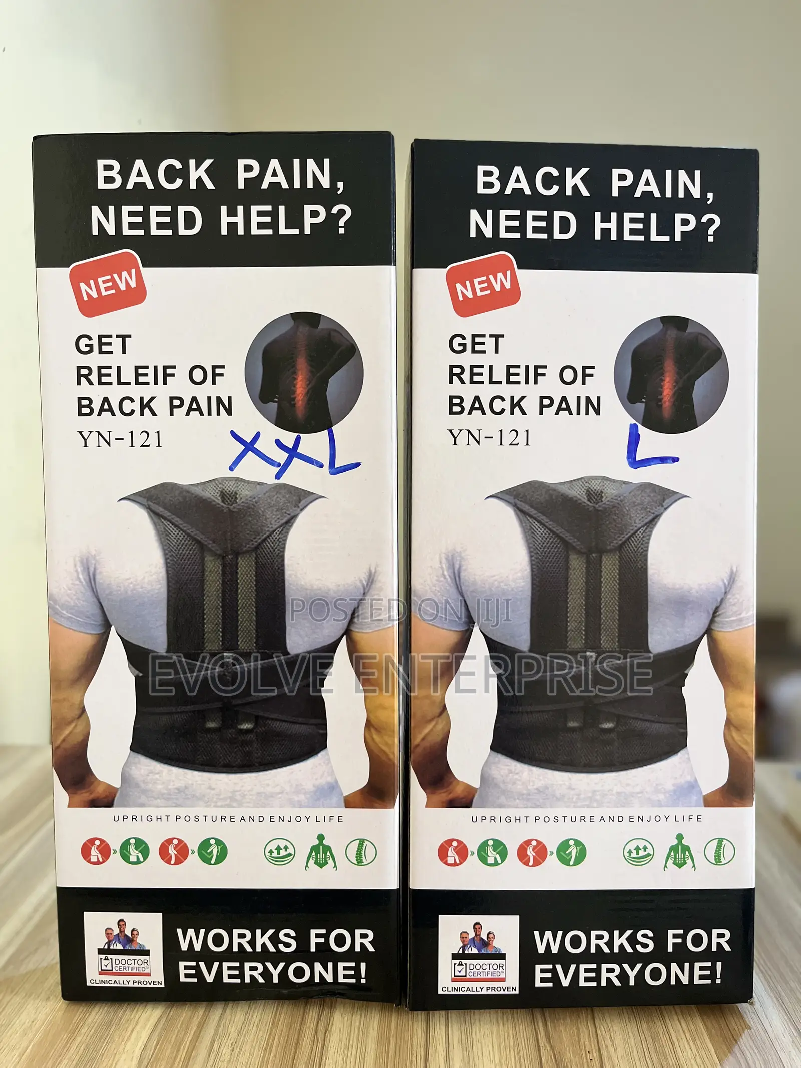 Upgraded Posture Corrector Back Brace for Men and Women