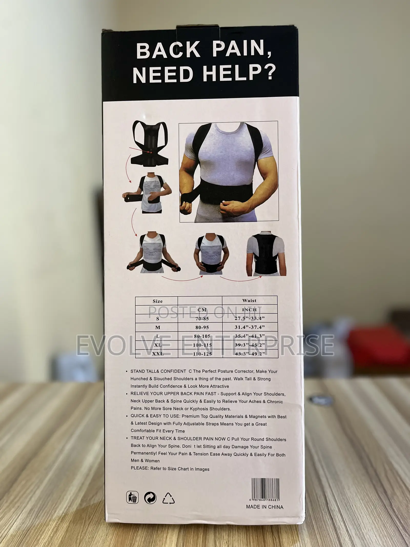 Upgraded Posture Corrector Back Brace for Men and Women