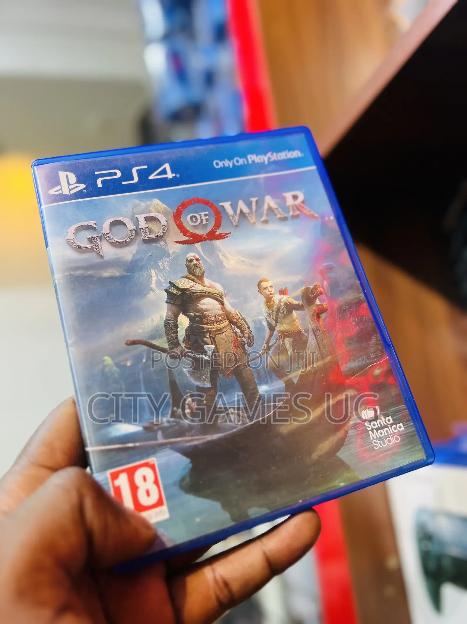 Playstation 4 Ps4 Game God of War