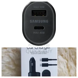 Super Fast Charging 2.0 Dual Ports(45w 15w) Car Charger