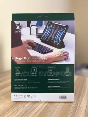Green Lion iPad 10th Gen Flip Cover