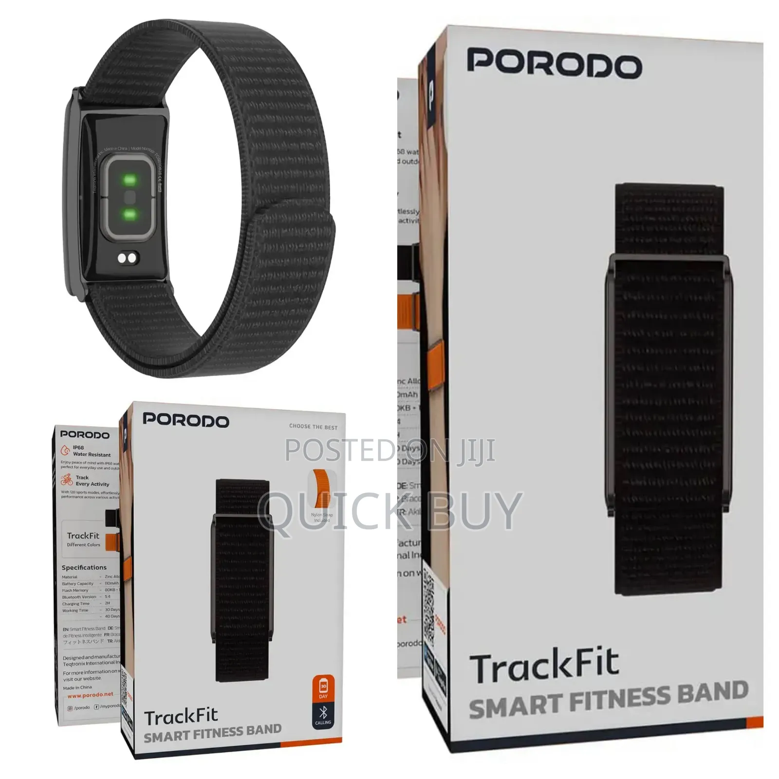 Porodo Trackfit Smart Fitness Band
