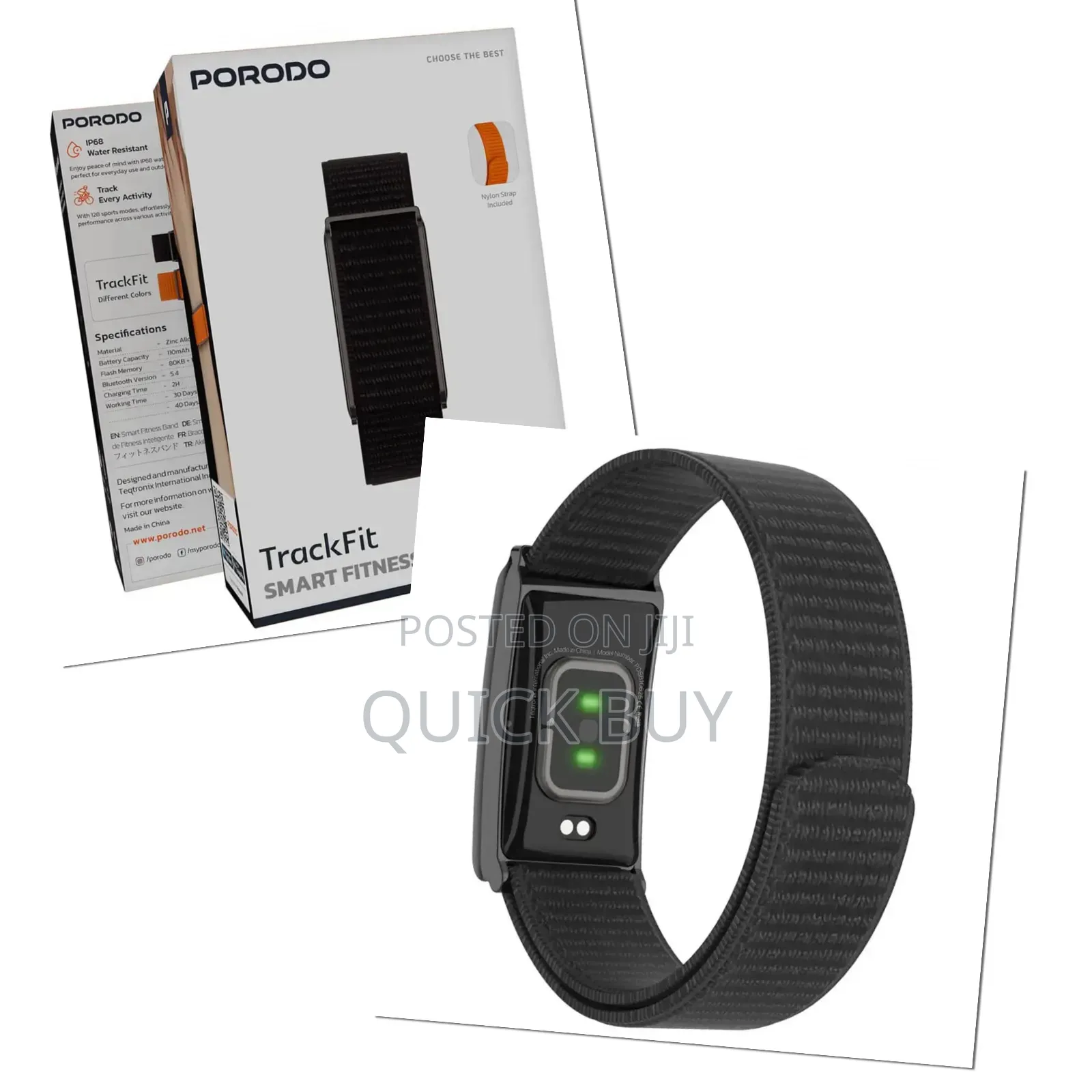 Porodo Trackfit Smart Fitness Band