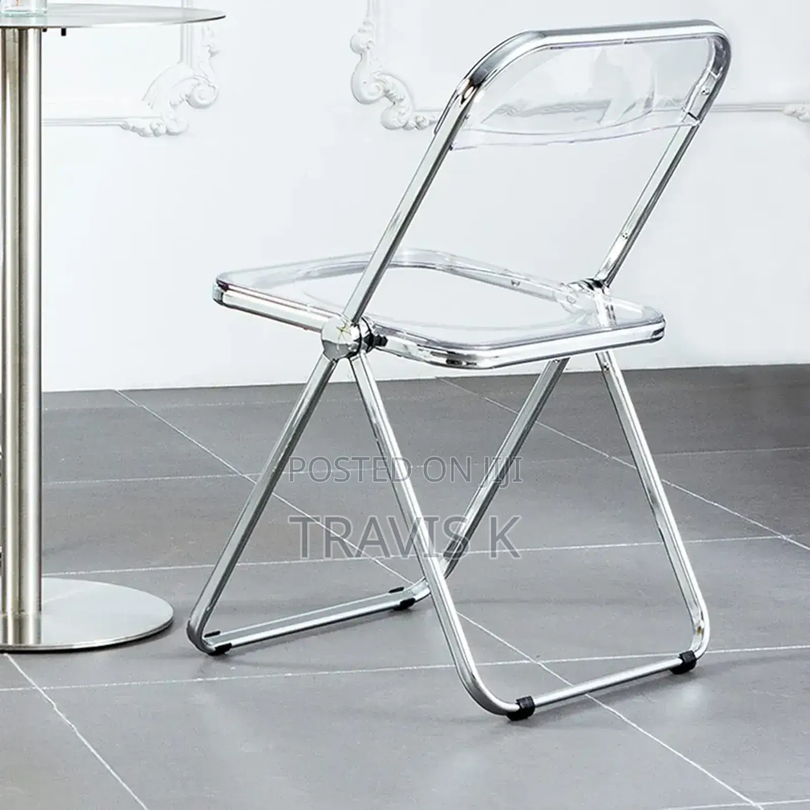1pc Acrylic Folding Chair