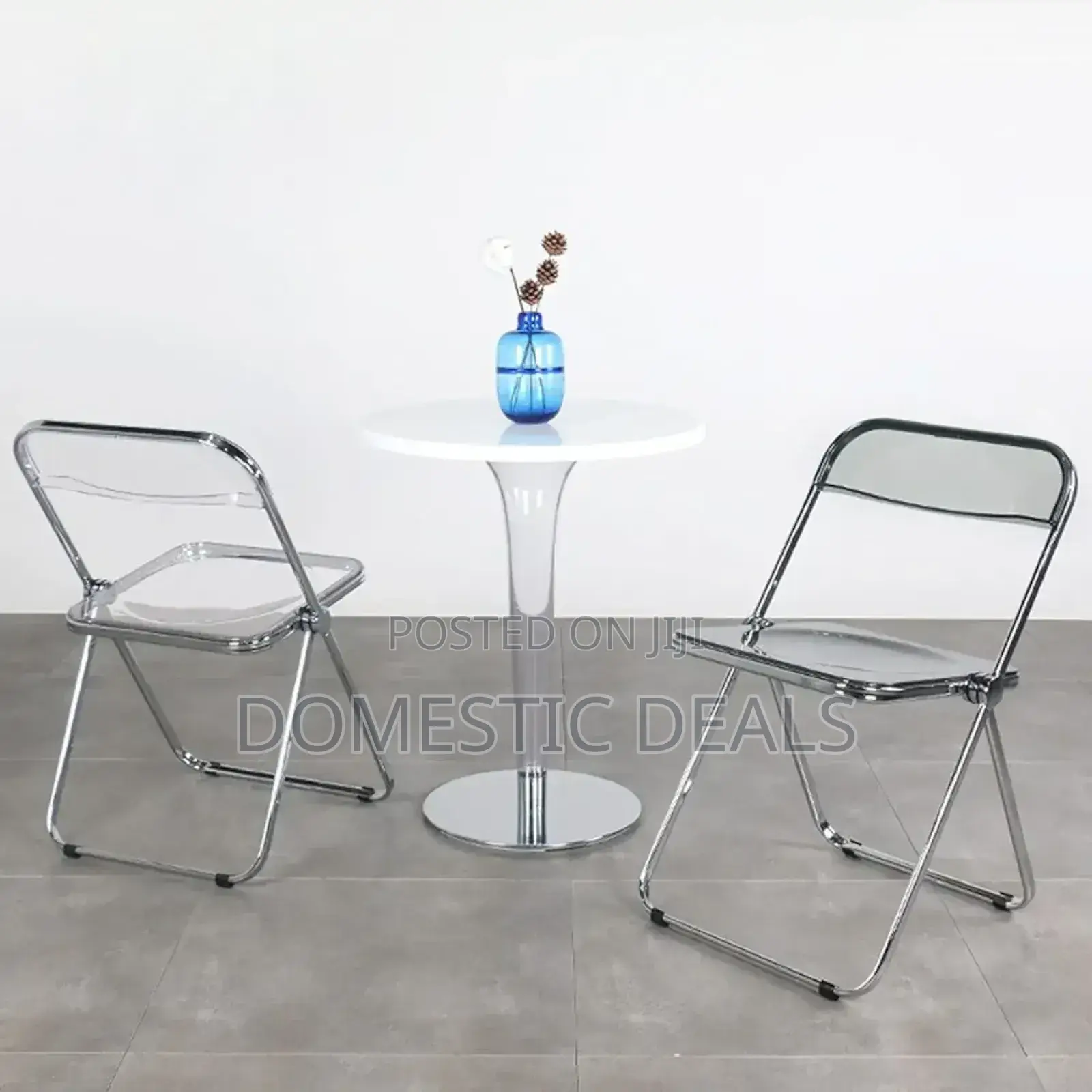 1pc Acrylic Folding Chair