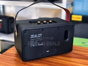 Zealot Mt01 Vintage Bt Wireless Stereo Speaker With 60wboomingsound