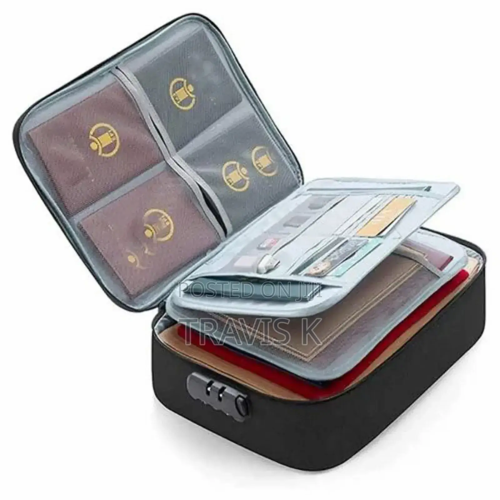 Portable Document Organizer Bag