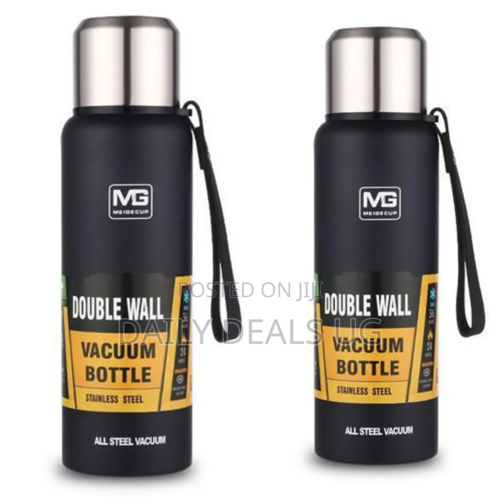 Jk Imaging 1500ml Portable Stainless Steel Vacuum Flask Cup Thermo