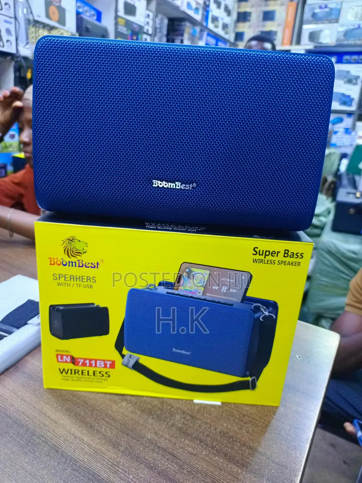 Boombest Ln-711 Portable High Quality Bass Wireless Bluetooth Speaker