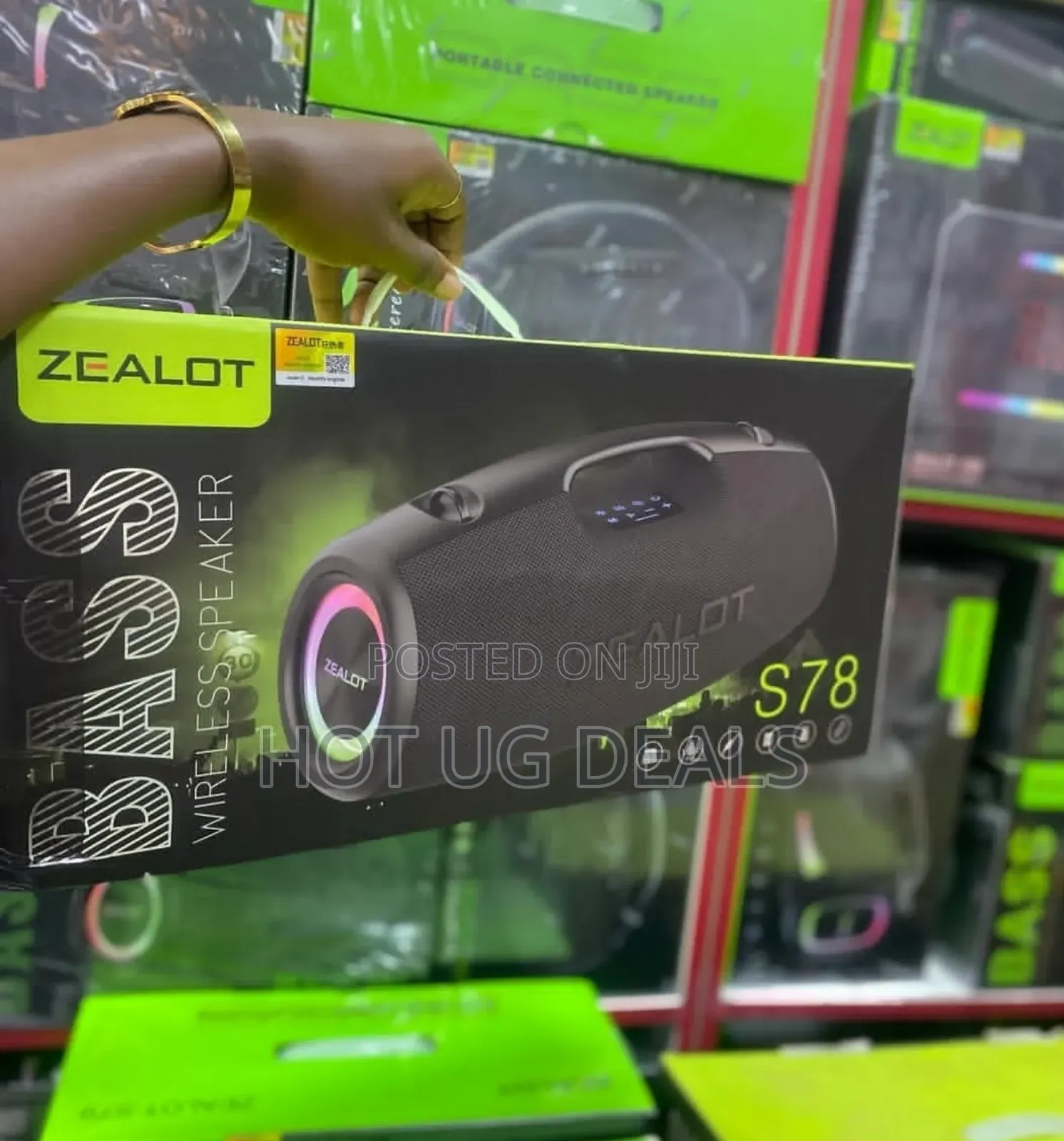 Zealot S78 Portable 120w  Wireless Bluetooth Speaker With Super Bass