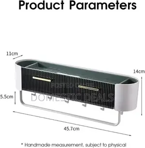 Multifunction Wall Mount Storage Shelf / Holder