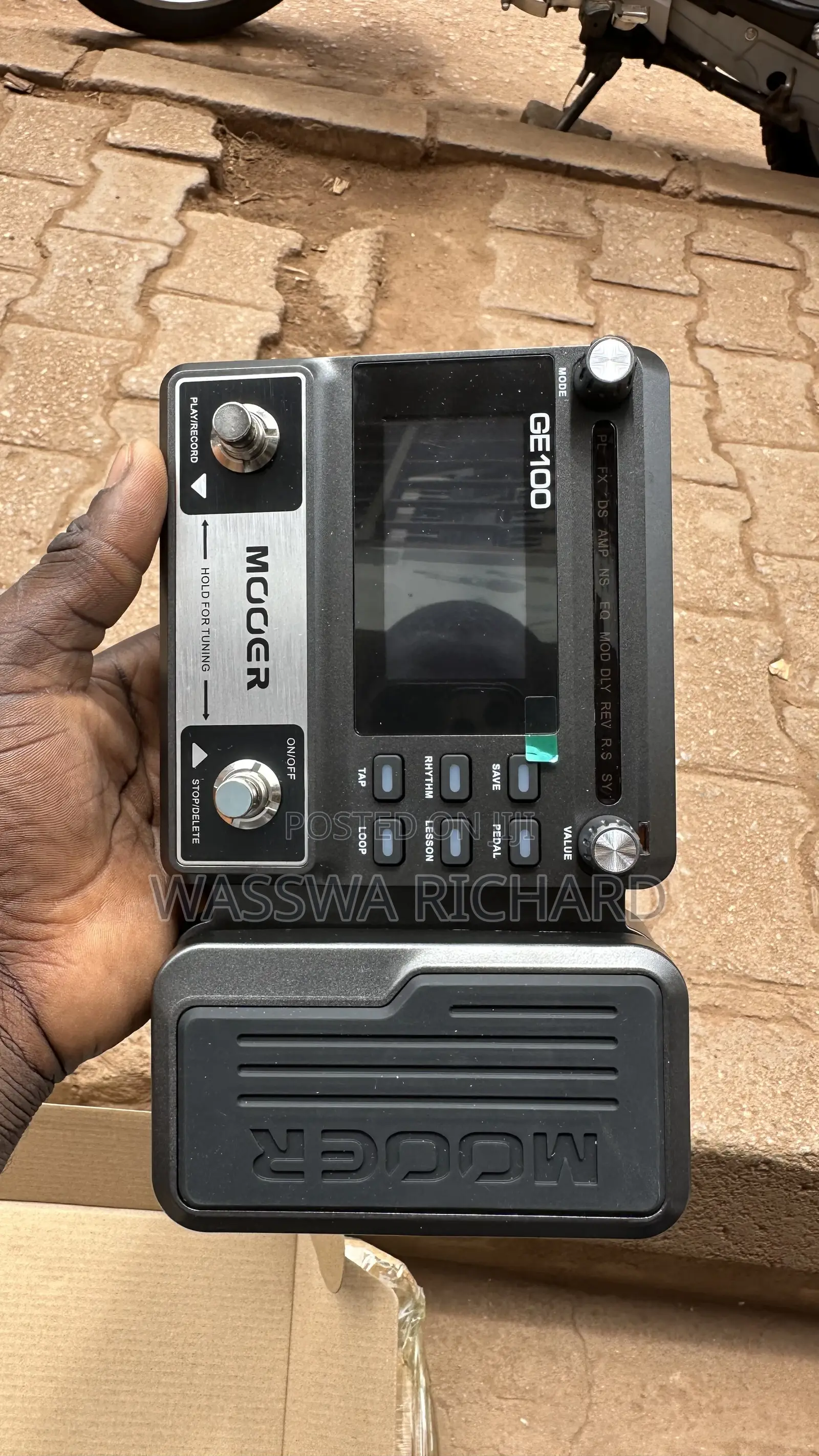 Electric Guitar Effects Processor Pedal Ge 100