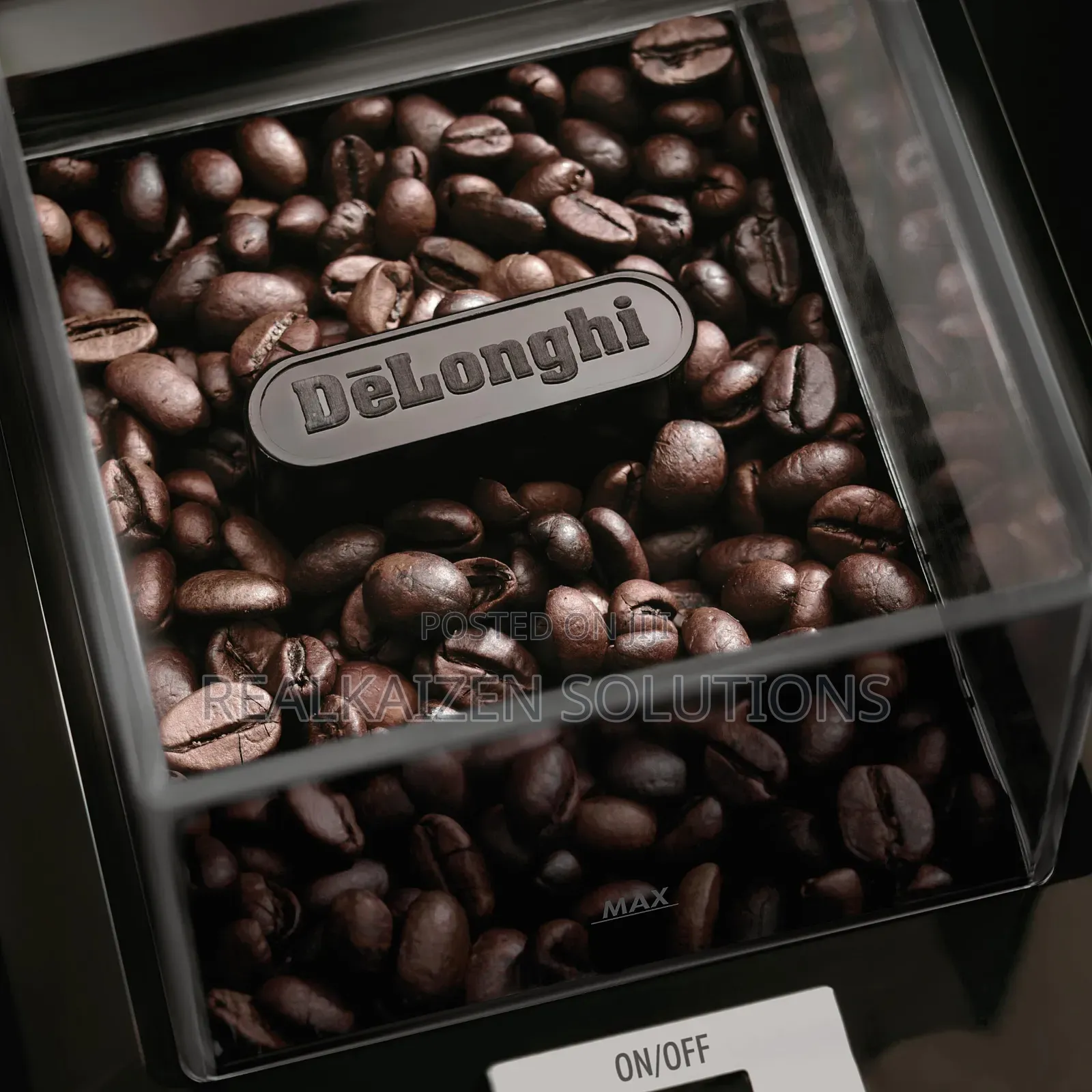 Italy De'longhi Burr Stainless Steel Blade Coffee Grinder 120g