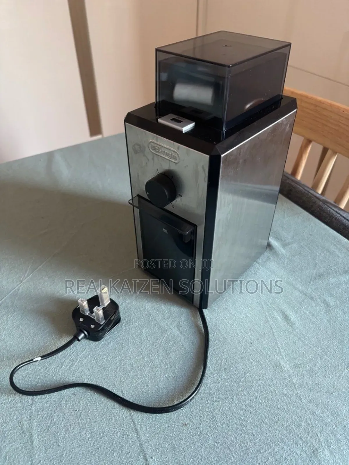 Italy De'longhi Burr Stainless Steel Blade Coffee Grinder 120g