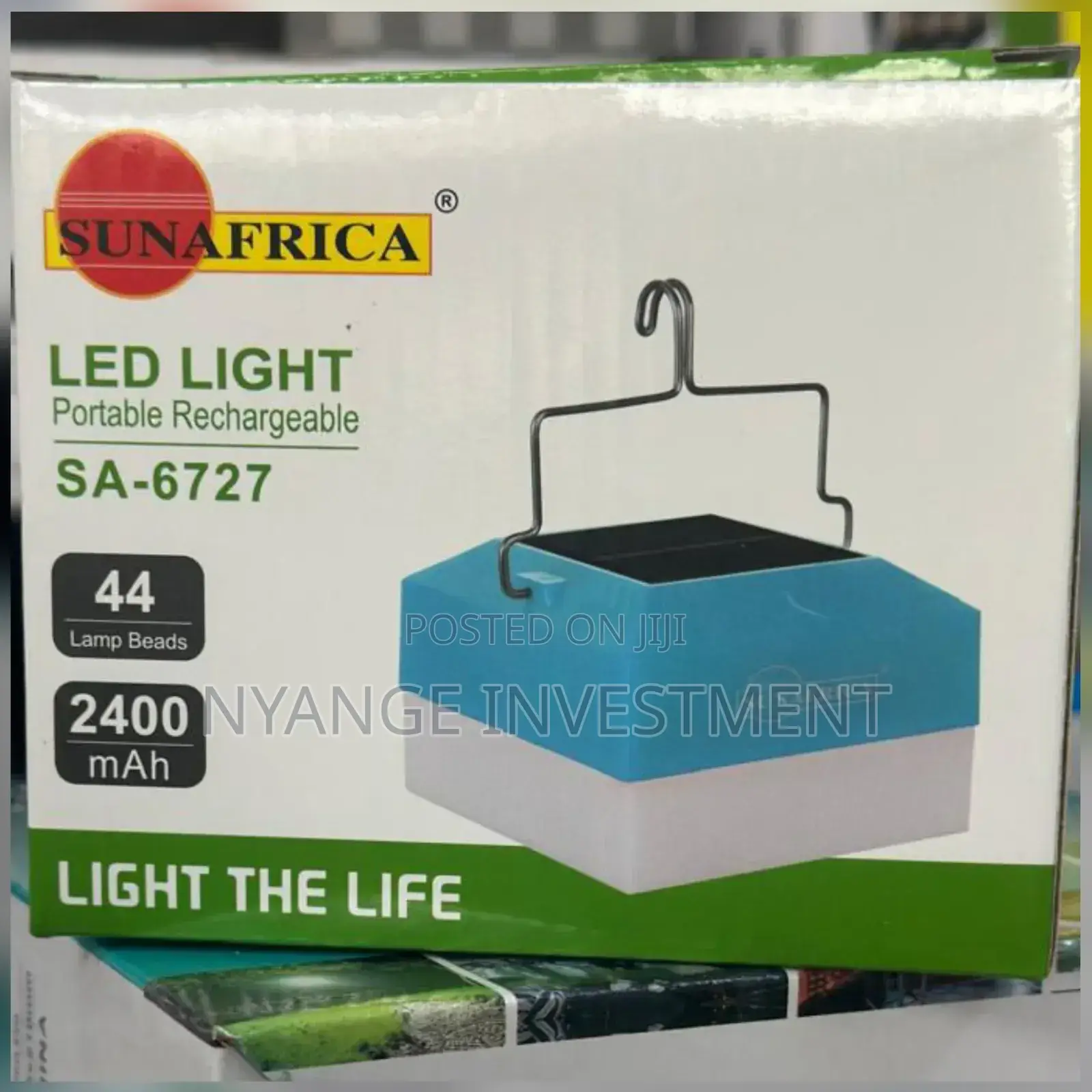 Rechargeable Solar Lamp.