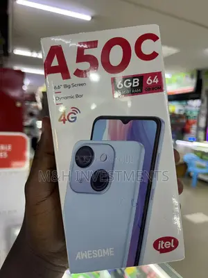 New Itel A50C 32 GB Black